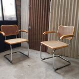 Marcel Breuer B64 armchairs