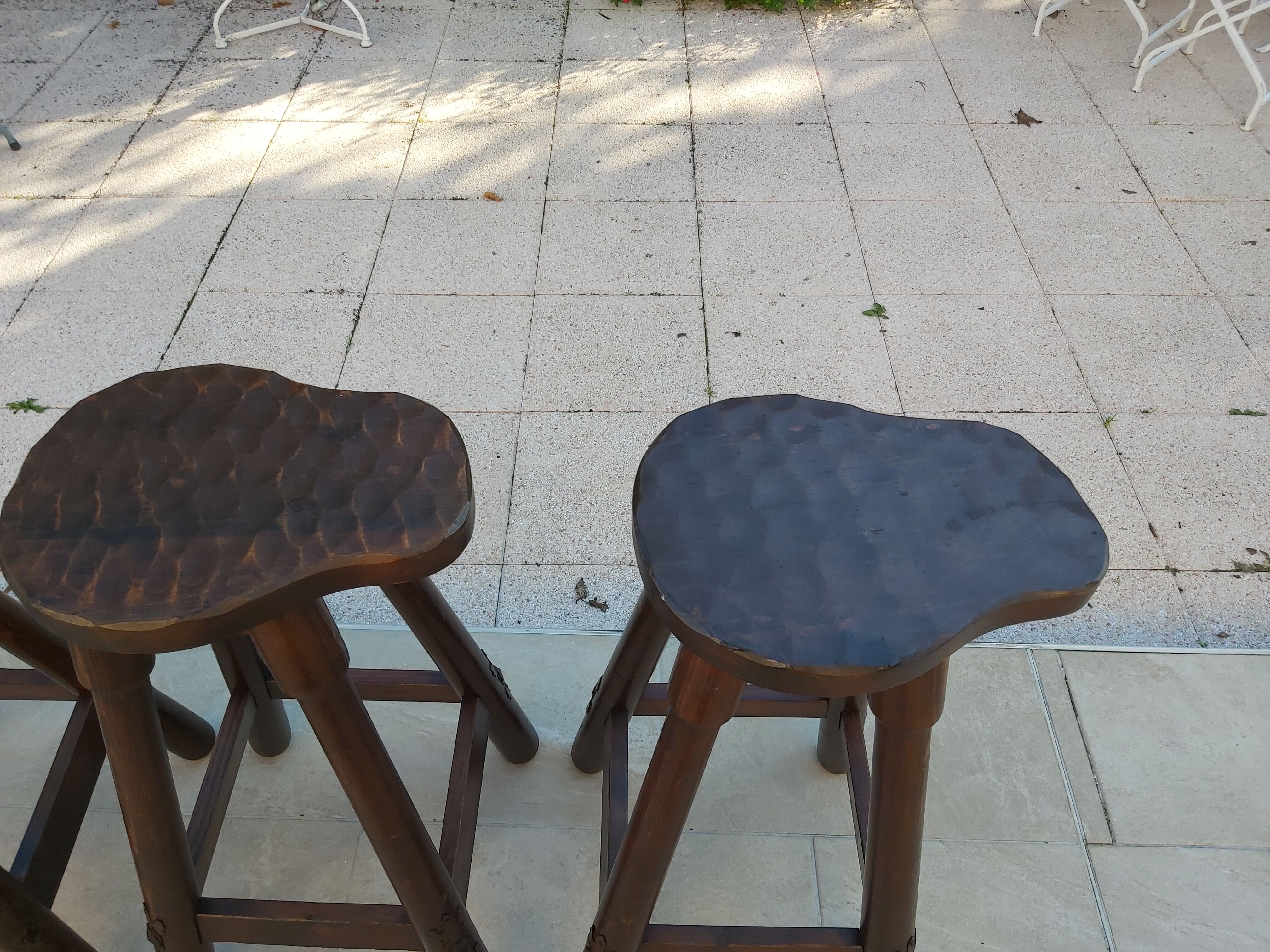 3 bar stools 60s 70s