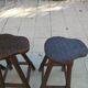 3 tabourets de bar années 60 70