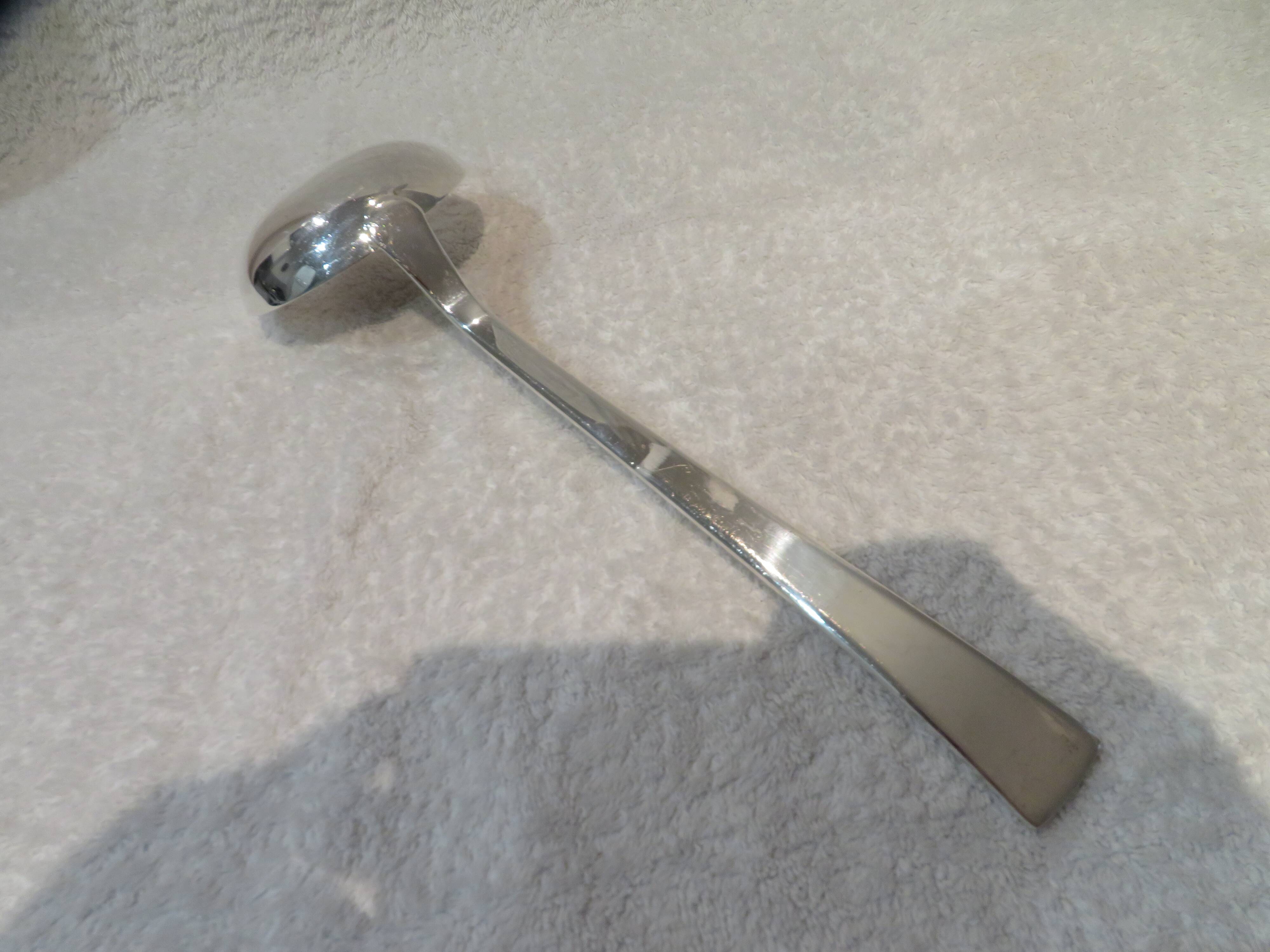 Christofle Concorde silver plated soup ladle, 28.7cm