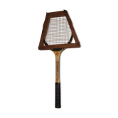 Ancienne raquette de tennis en bois Président Victor Clément Dynamic