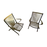 Scoubidou garden armchairs