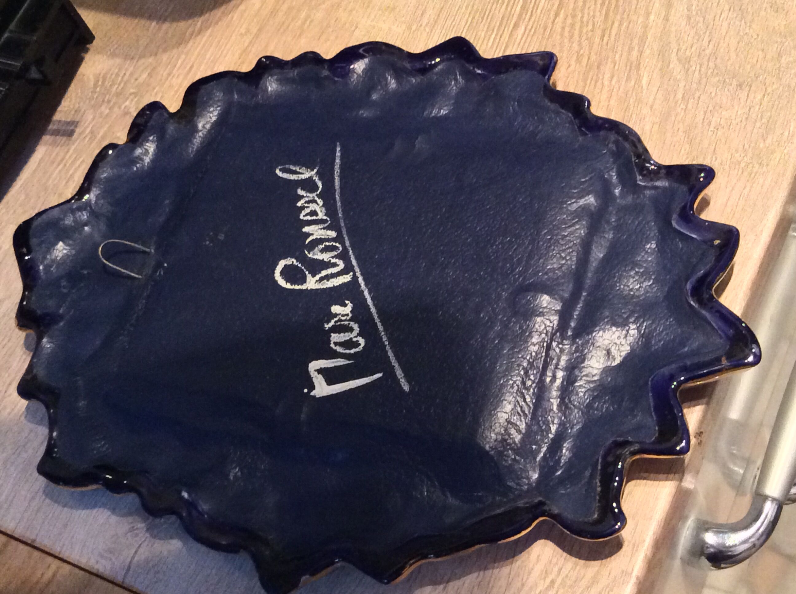 Miroir céramique Marc Roussel 1950 33x25cm | Selency