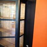 Large glazed Parisian wardrobe, showcase.