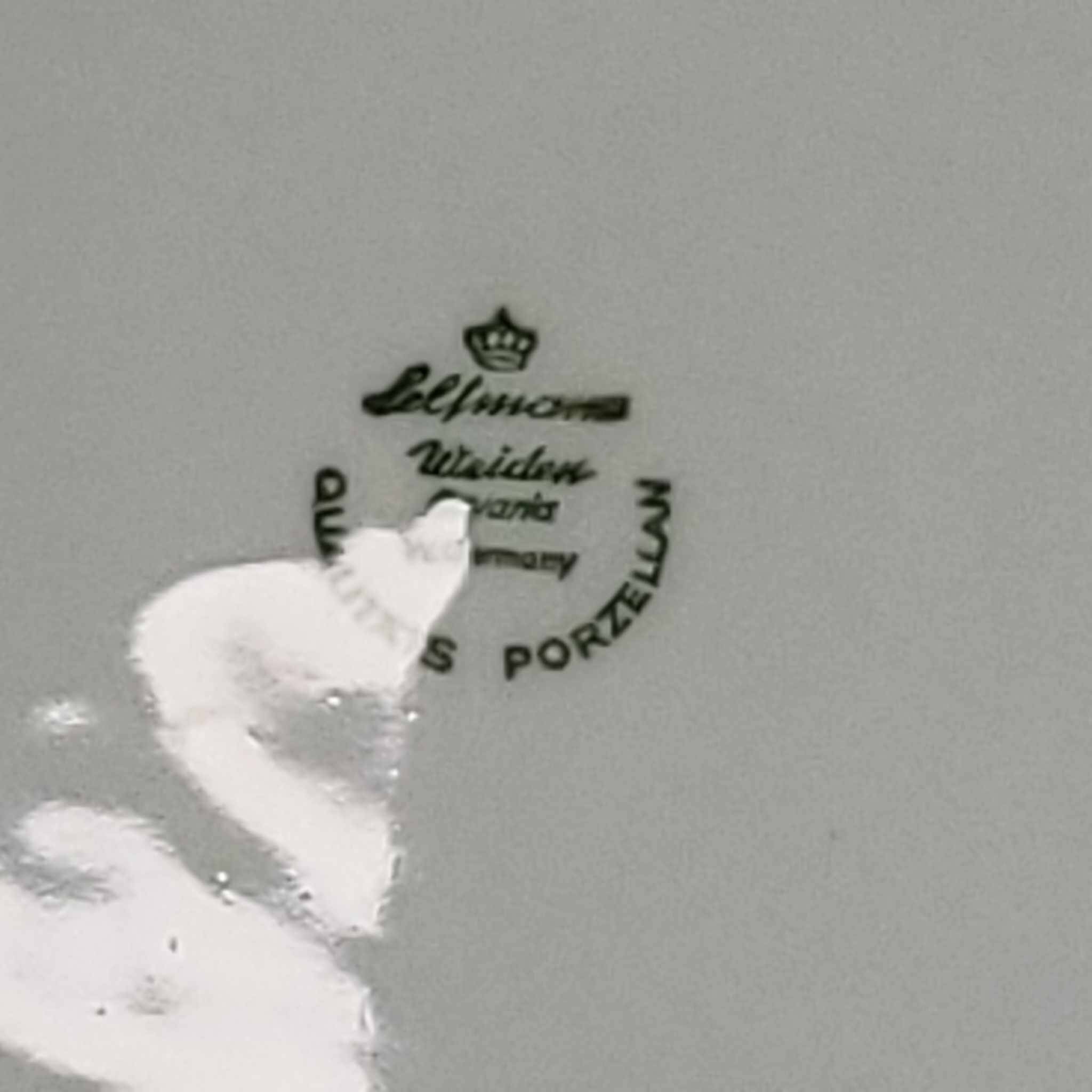 6 Seltmann Weiden Bavaria porcelain dinner plates