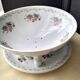 Fruit drainer and its porcelain dish by Pillivuyt.