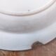 Large hollow iron earth dish daisy decor