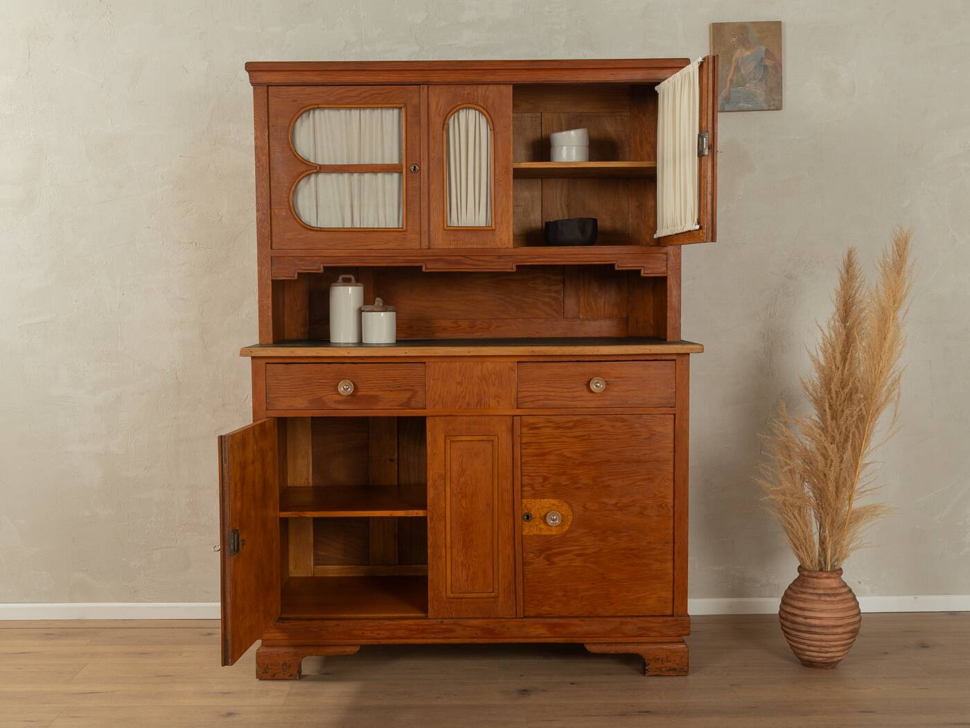 1920s Art Déco Kitchen Cabinet