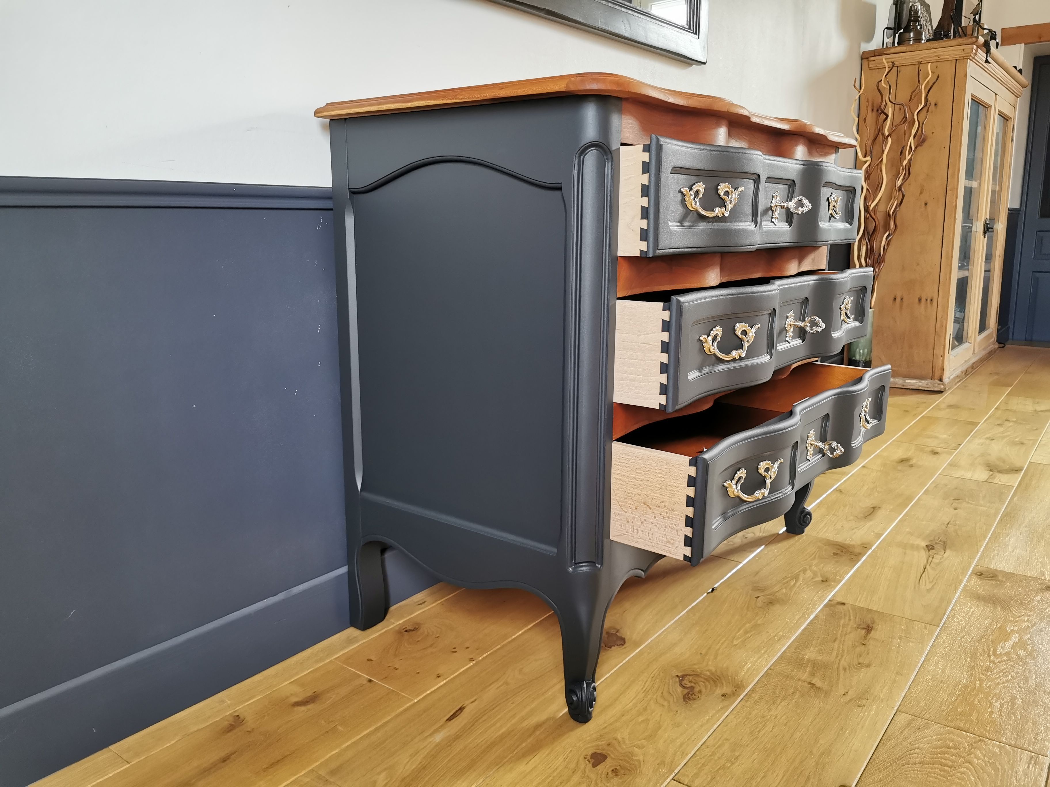 Commode en merisier rénovée | Selency