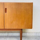 Scandinavian teak row