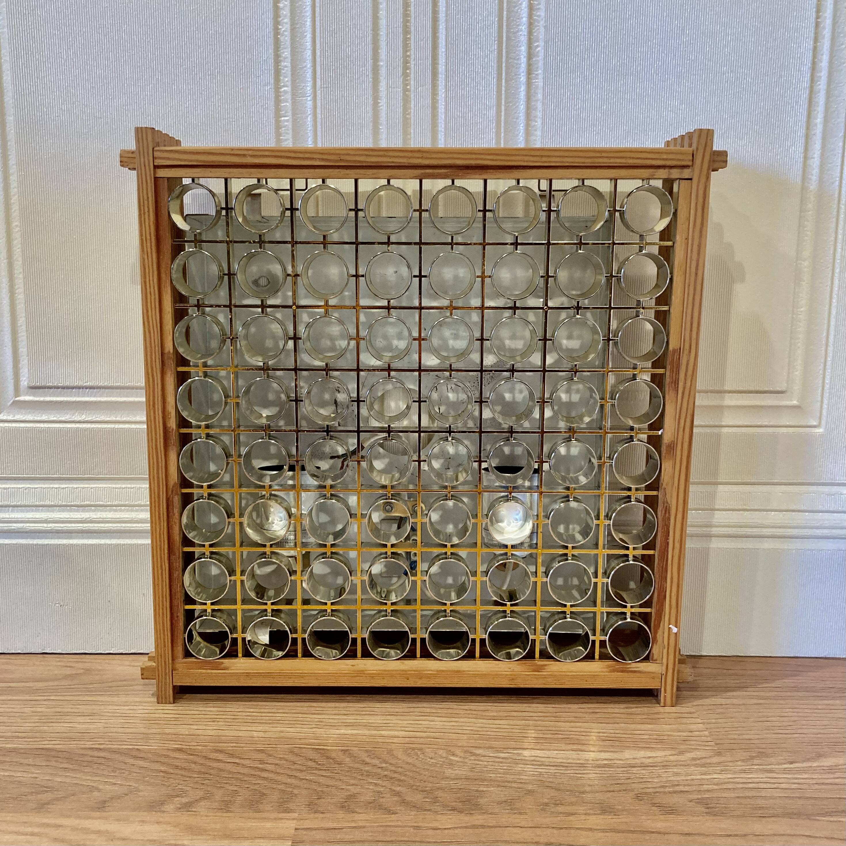 LARGE SCANDINAVIAN DESIGN WALL LIGHT 1950.