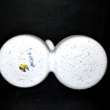 VALLAURIS, vintage ceramic pocket tray 1960 signed Ljj Laurent Jacques et Juliette 1960