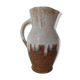 Enamelled ceramic pitcher Les Potiers d'Accolay