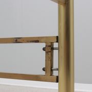 Lit vintage en laiton doré frigerio 1970s