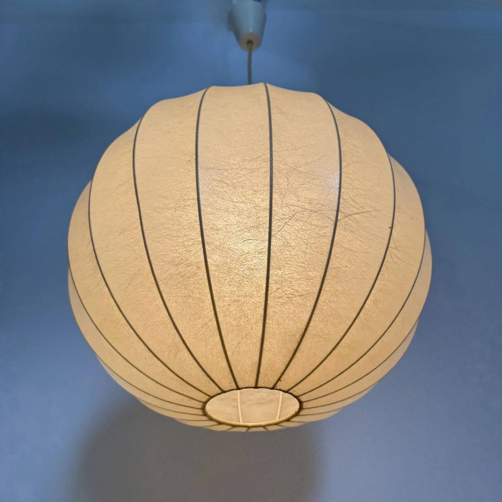 Cocoon hanging / pendant lamp, 1970s Germany