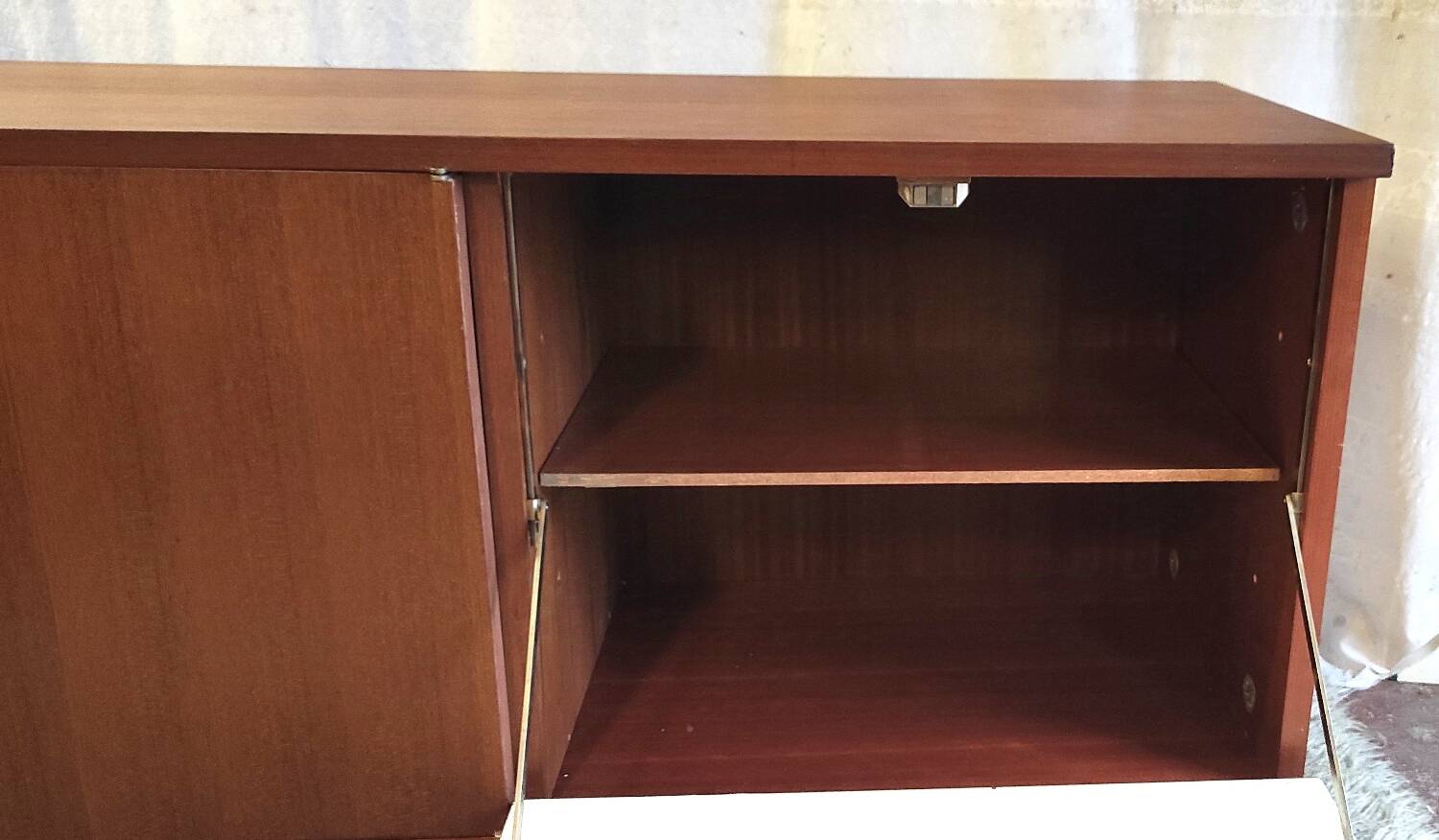 Modernist teak sideboard - mid 20th century