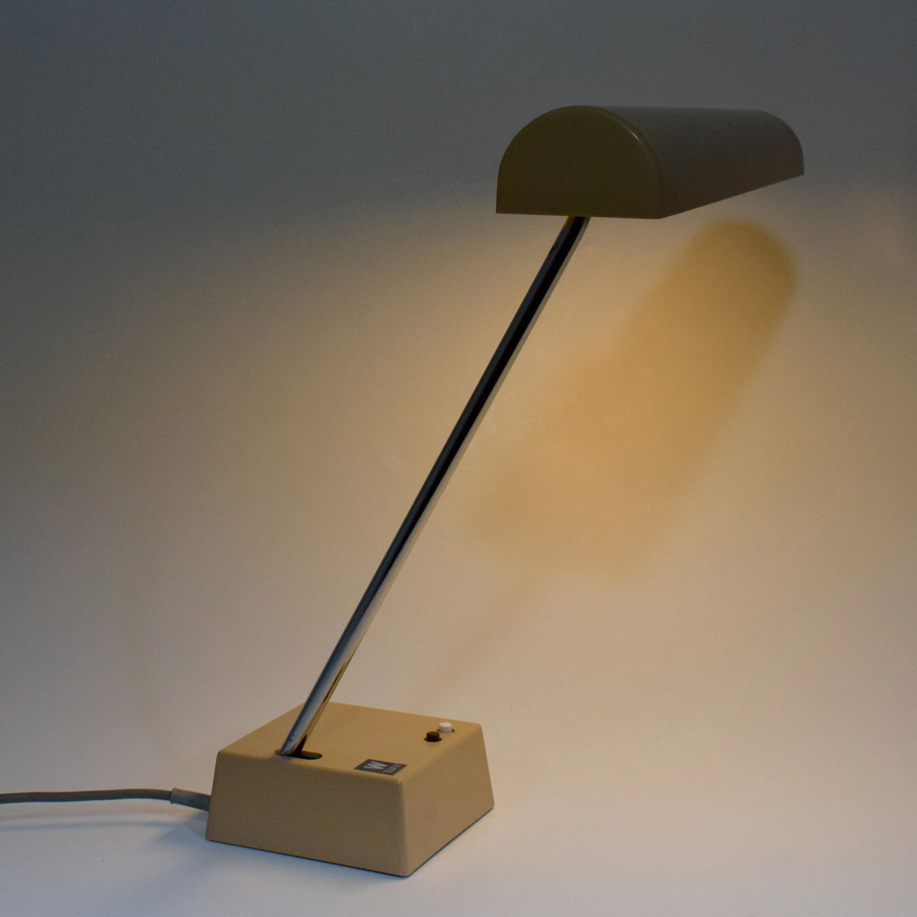 Wolfgang Tuempel 'Odette' office lamp by Waldmann, New Bauhaus, 1960