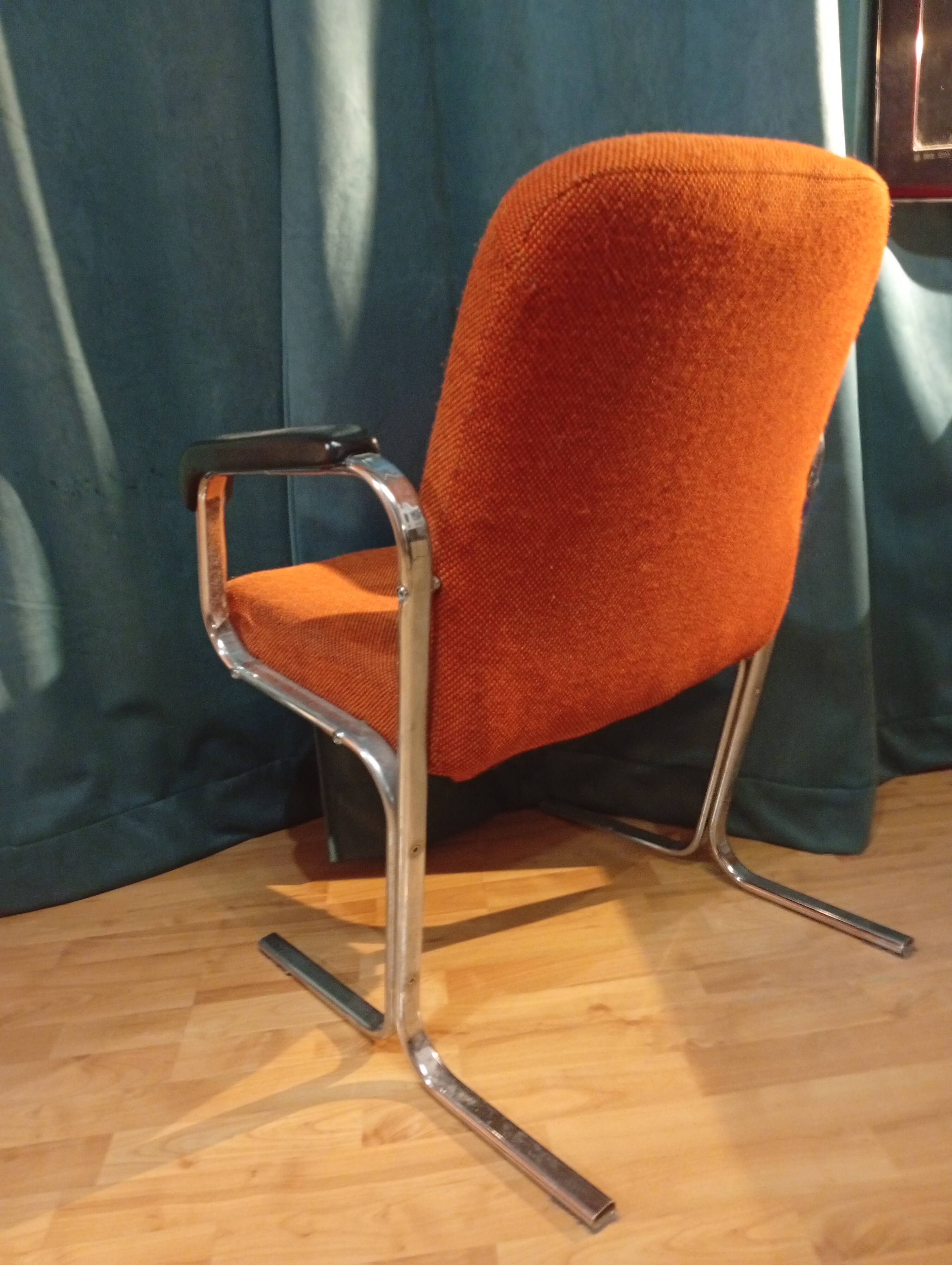 Fauteuil de bureau vintage rétro