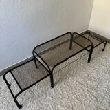 Table basse extensible design Memphis années 80