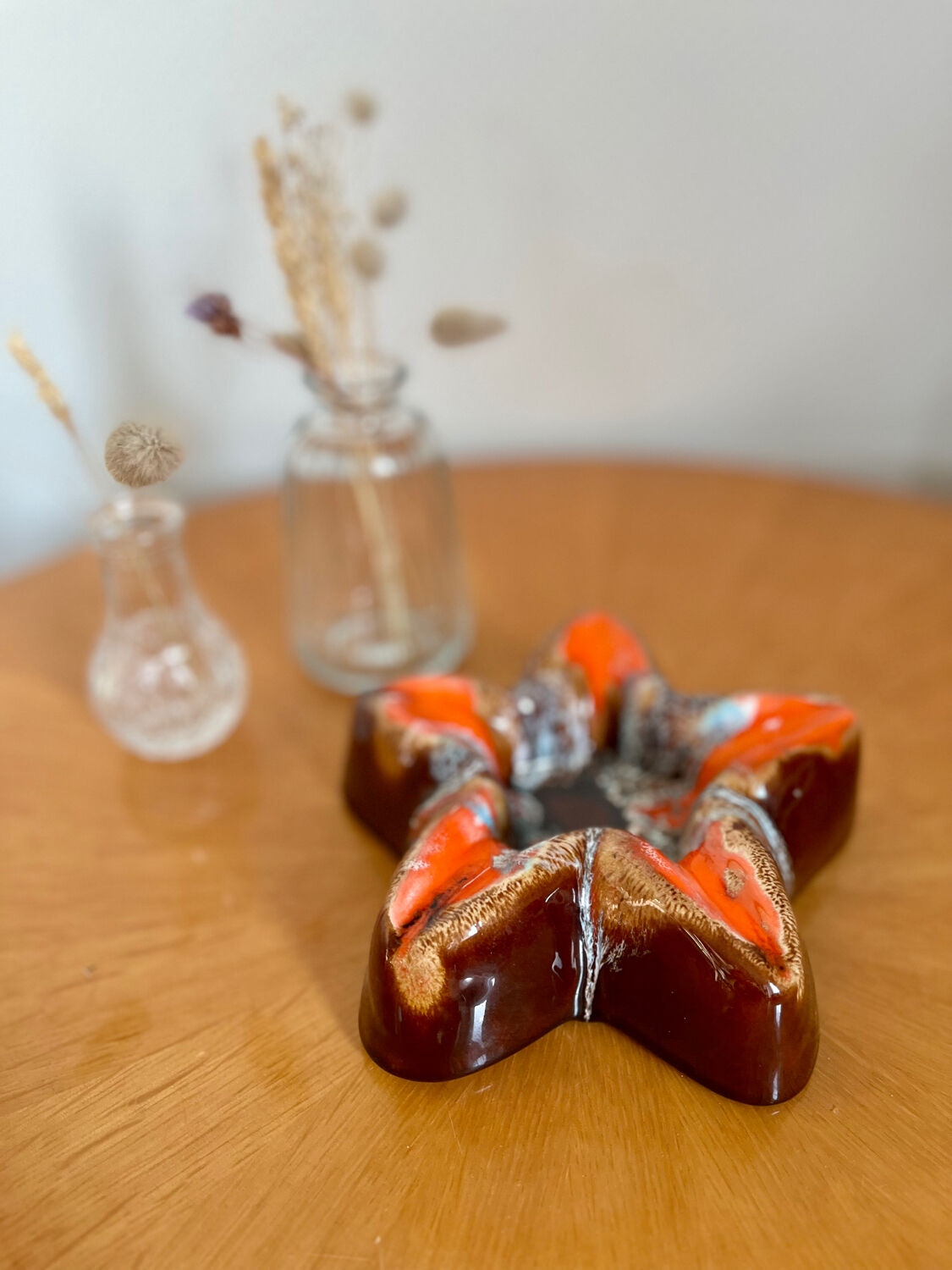 Vintage Vallauris star ashtray