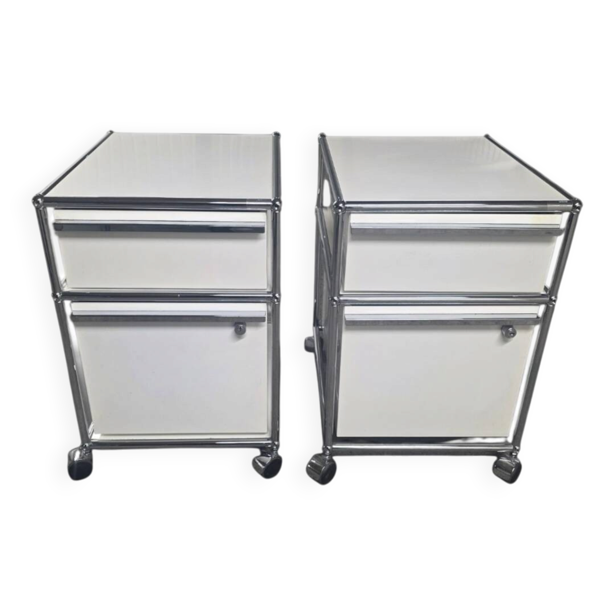Lot de 2 caissons USM Haller