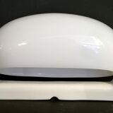 Wall light porcelain and opaline art déco