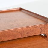 Kurt Ostervig nesting tables in teak Jason Mobler Denmark 1960