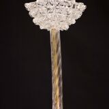 Charming clear rostrato Murano glass chandelier by Barovier & Toso, 1940s