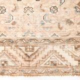 3x10 Nuances De Beige Tapis Terrestre Persan, 81x295Cm