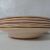 Digoin Sarreguemines 6 soup plates 9181