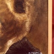 Huile sur toile "Avant la sieste" par Dominique PROTTI-BARAIZE