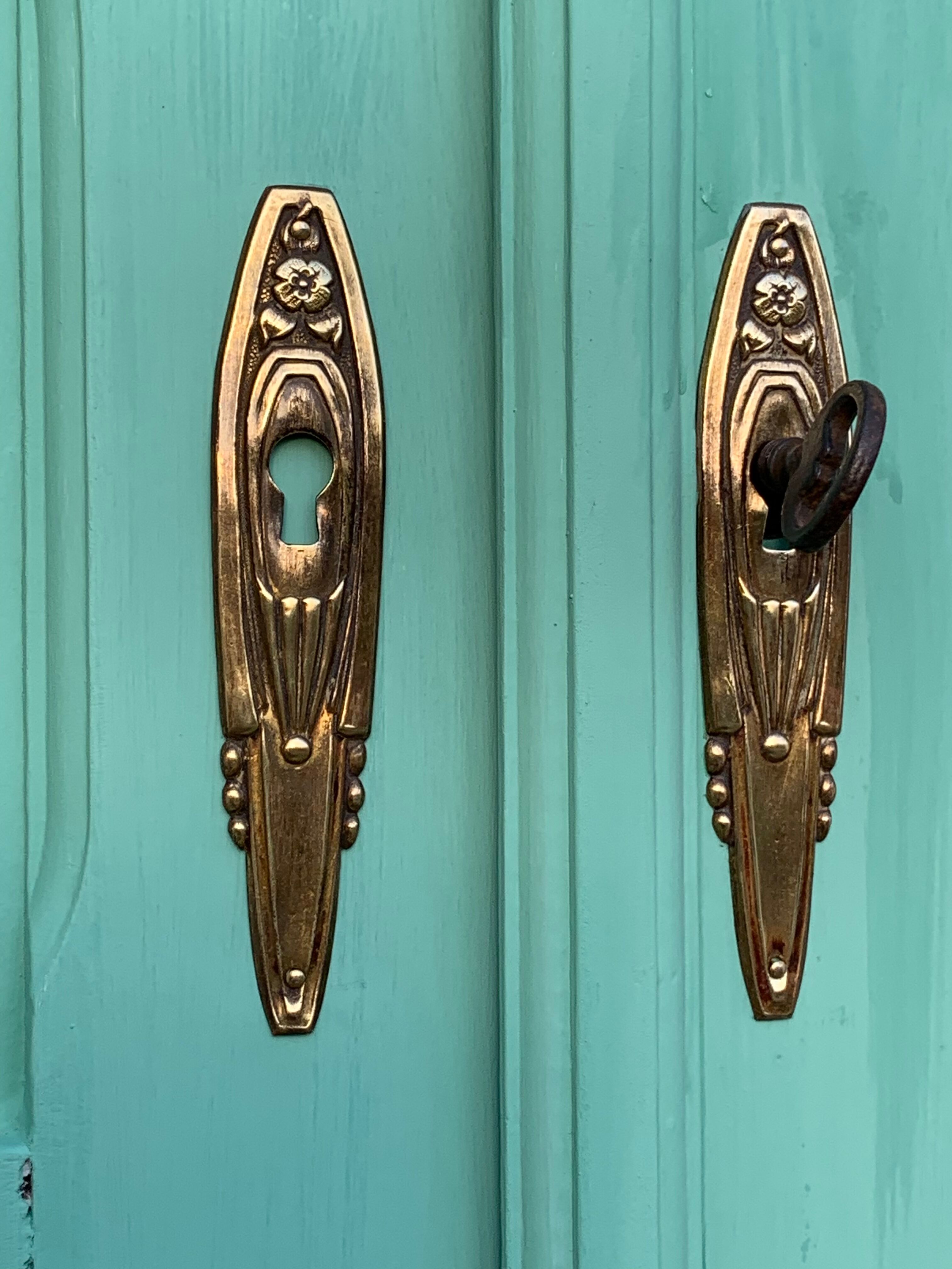 Parisian wardrobe art deco panel 1940