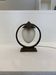 Sculptural Art Deco Table Lamp With Frosted Glass Shade, 1930s