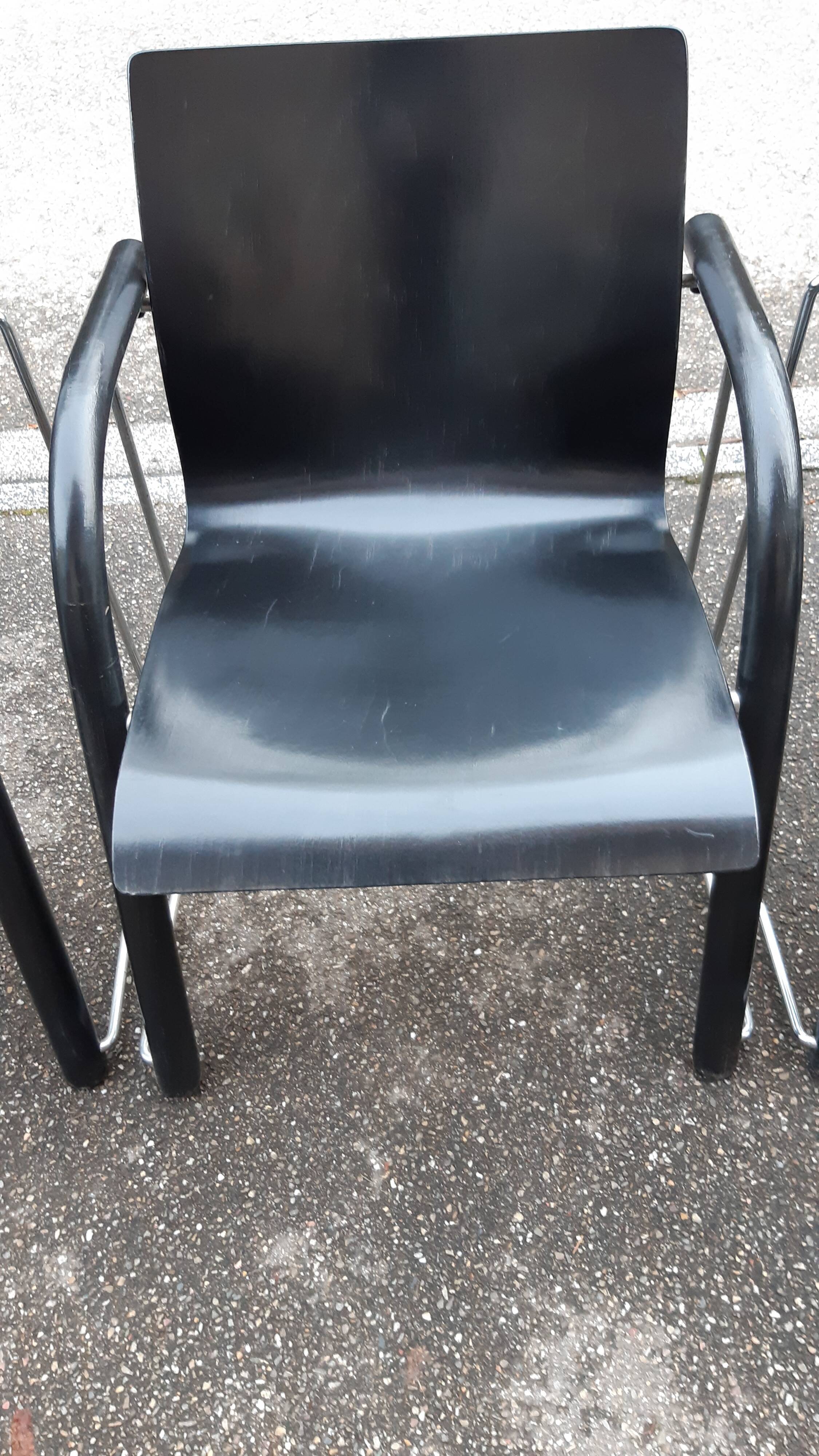 S320 chairs by Ulrich Boehme and Wulf Schneider for Thonet