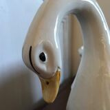 60s swan pot cover