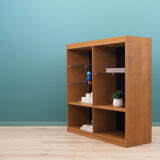 Oak bookcase, Danish design, 1970s, manufactured by ÆJM Møbler