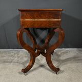 Coiffeuse en Ronce d’Acajou, époque Restauration – Début XIXe