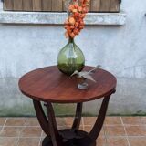 Art Deco pedestal table, 70 cm