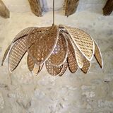 Lotus suspension in vintage cannage