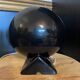 Glazed Earthenware Ball Lamp - Longwy Enamels - "Pierrot at the" Decor