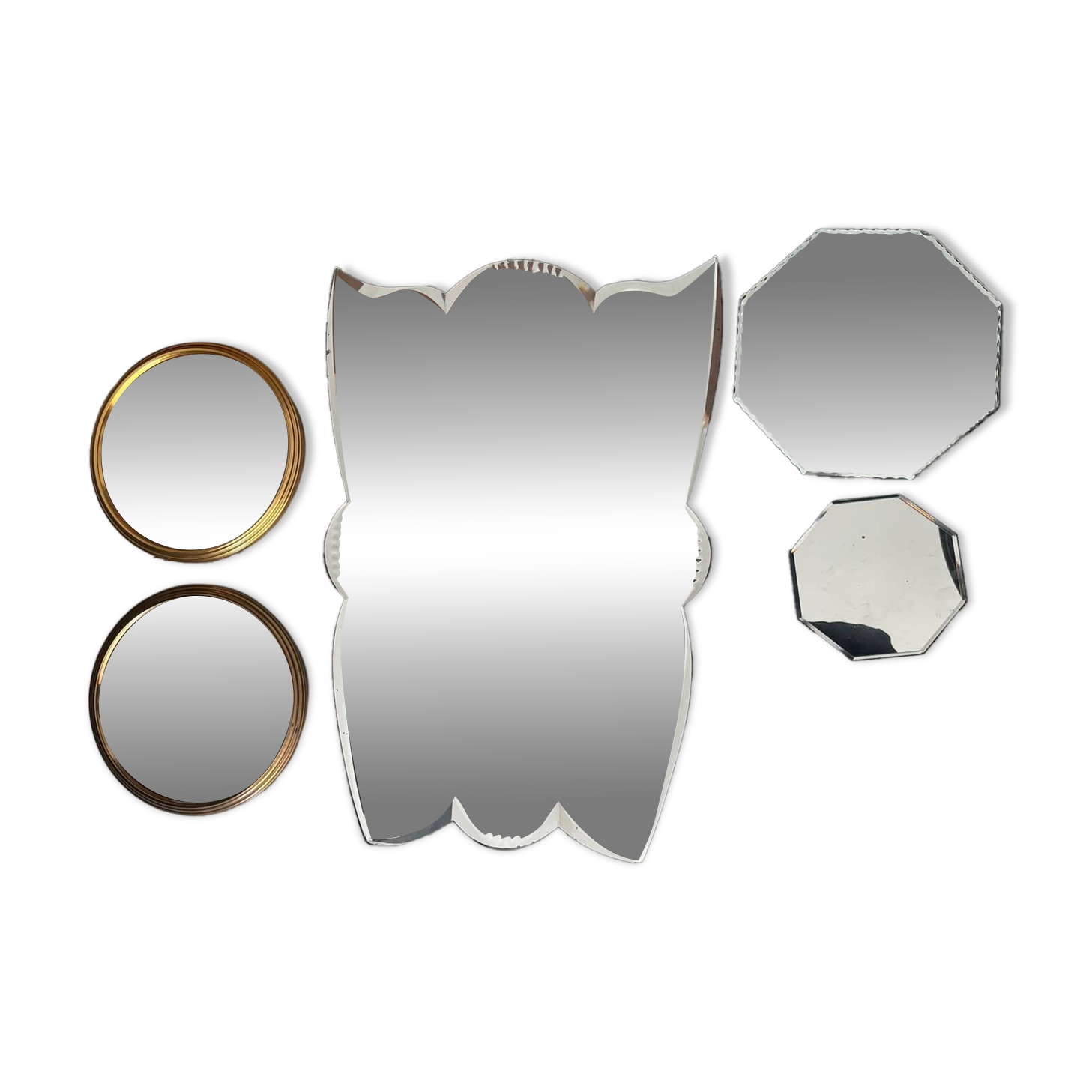 Set of 5 mirrors (Carmen)
