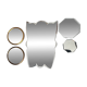 Set of 5 mirrors (Carmen)