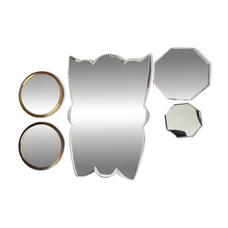 Set of 5 mirrors (Carmen)