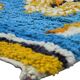 Tapis Bleu Contemporain - 270 x 220 cm