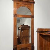 Biedermeier Mirror in Mahogany, Birch & Thuja Roots Wood, Austria, 1820s