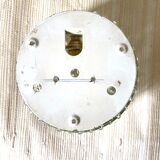 Vintage round glass ceiling lamp