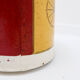 Metal wastebasket "Light Brett" lithographic print by Arthur A. Kaplan Co.