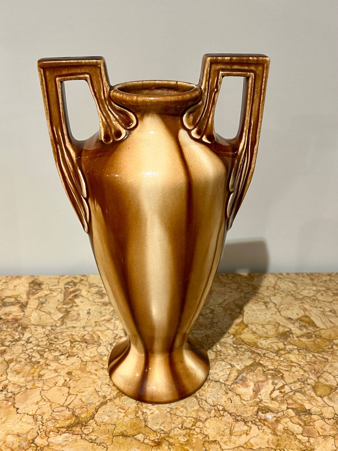 Pair of louis gueulle vases