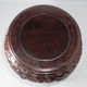 Wooden base for vase China, Japan
