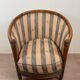 Art Deco Style Barrel Armchair (end of the 20th century)